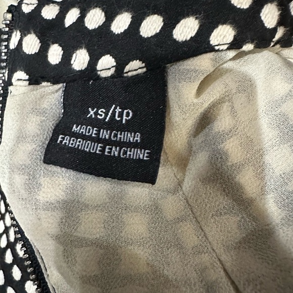 K. By Kersh Black/Cream Polka Dot Sleeveless Top, EUC! - Picture 7 of 7